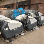 6x Achterloop schrobzuigmachine, vloerreiniger Nilfisk Professioneel,